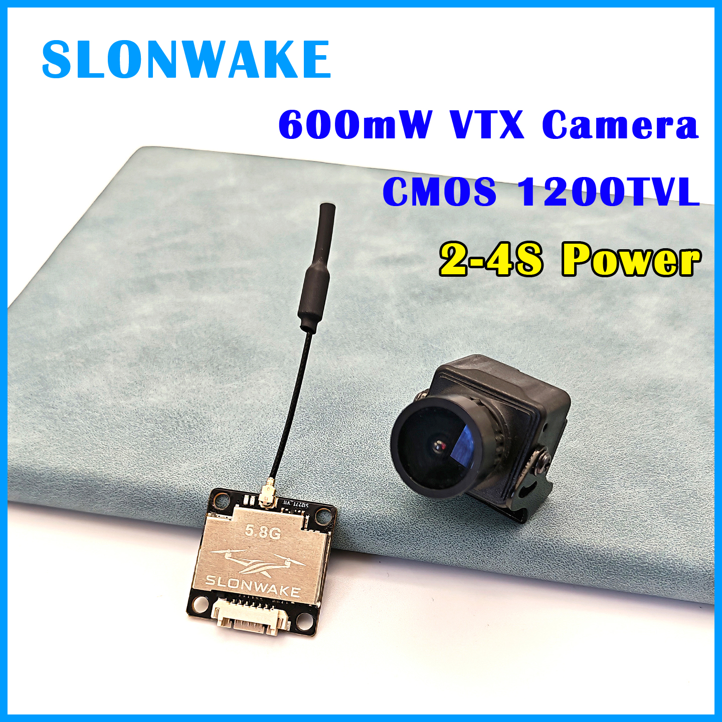 SLONWAKE Ready to use 5.8G 48C - огляд і ціна Fpv Drone Frame