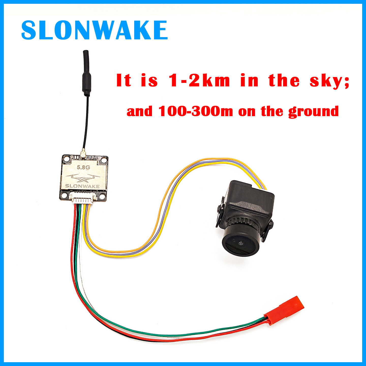 SLONWAKE Ready to use 5.8G 48C - огляд і ціна Fpv Drone Frame