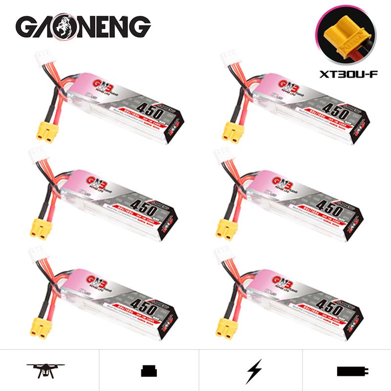 GNB LiPo Battery HV 2S 7.6V 45 - огляд і ціна Fpv Drone Esc