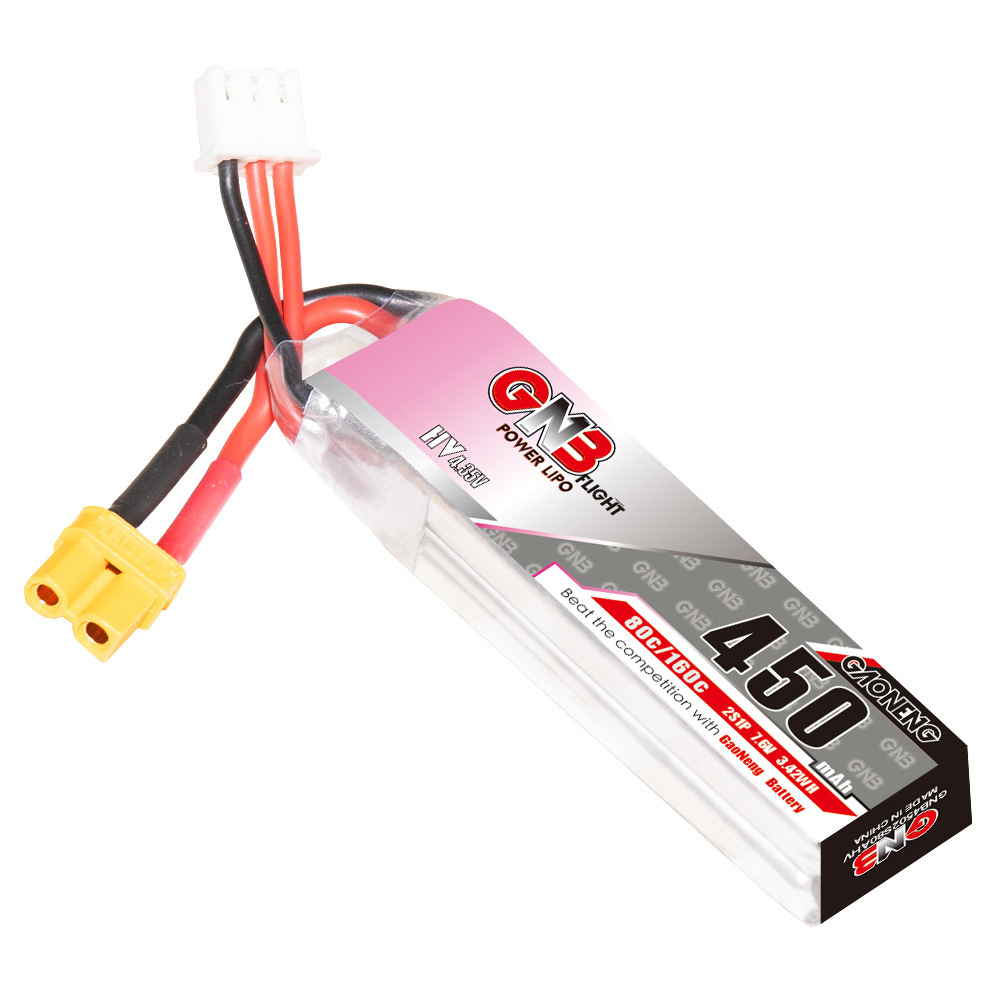 GNB LiPo Battery HV 2S 7.6V 45 - огляд і ціна Fpv Drone Esc