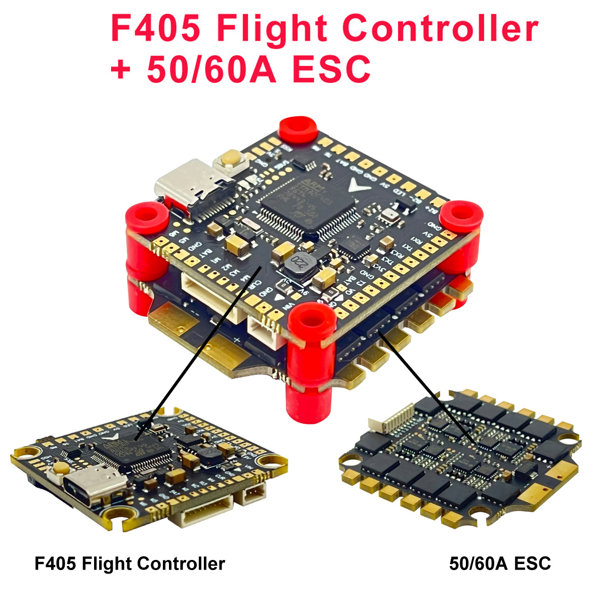 ASHWING F405 V3 Flight Control - огляд і ціна Fpv Drone Esc