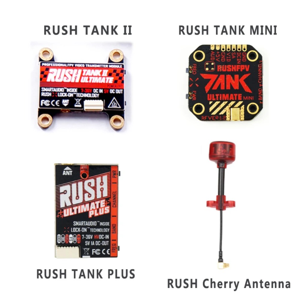 RUSH TANK Ultimate II/Mini/ PL - огляд і ціна Fpv Drone Antenna