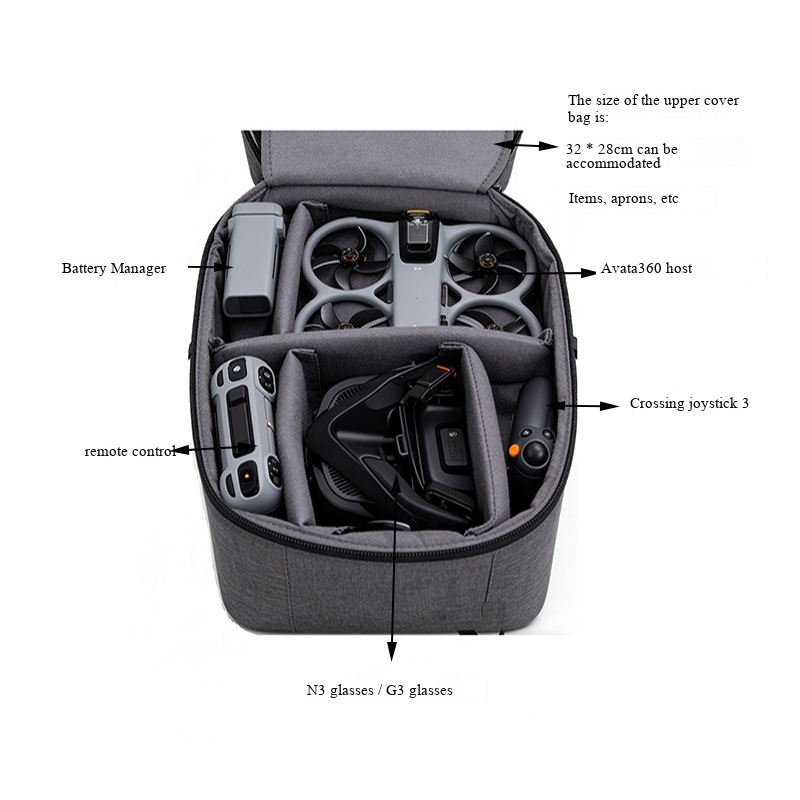 Suitable for DJI Avata 360 sto - огляд і ціна Fpv Drone Bag