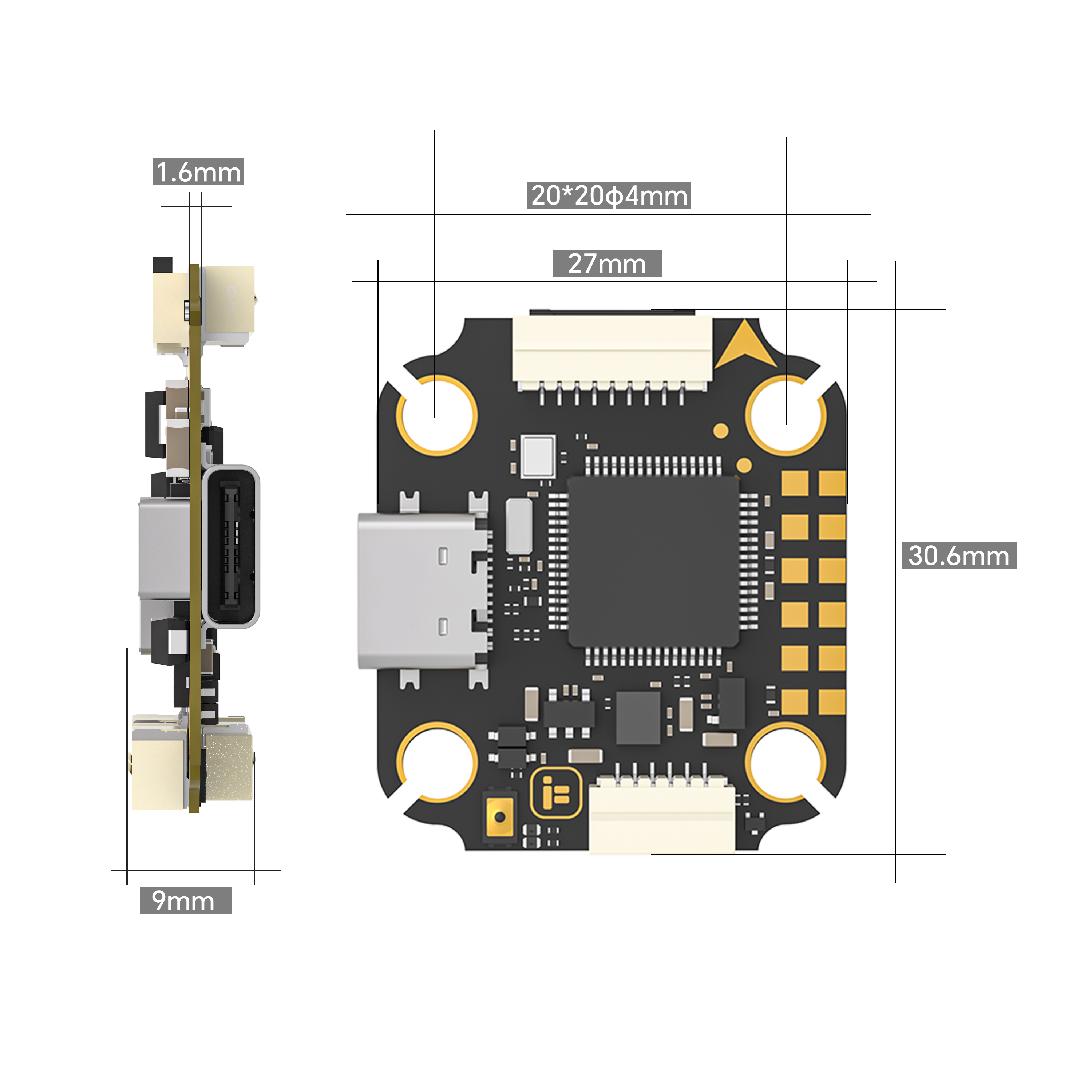 iFlight Borg F7 Mini Stack Fli - огляд і ціна Fpv Drone Esc